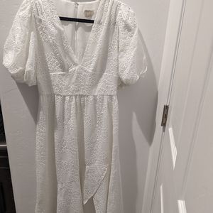 Shoshanna Jordi dress. Optic white. Size 2